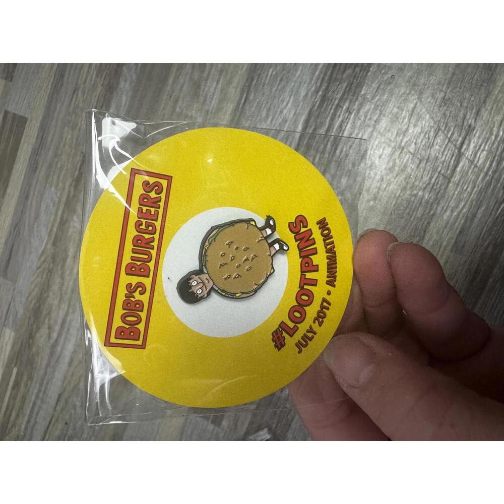 bob’s burgers enamel pin loot crate july 2017 animation fandom collectible